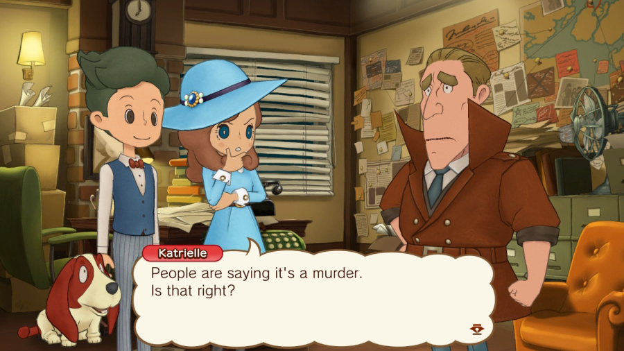 Layton's Mystery Journey: Katrielle and the Millionaires' Conspiracy - Deluxe Edition Screenshot