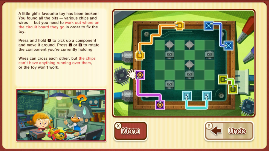 Layton's Mystery Journey: Katrielle and the Millionaires' Conspiracy - Deluxe Edition Screenshot