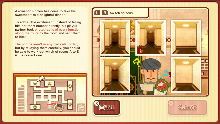 Layton's Mystery Journey: Katrielle and the Millionaires' Conspiracy - Deluxe Edition Screenshot