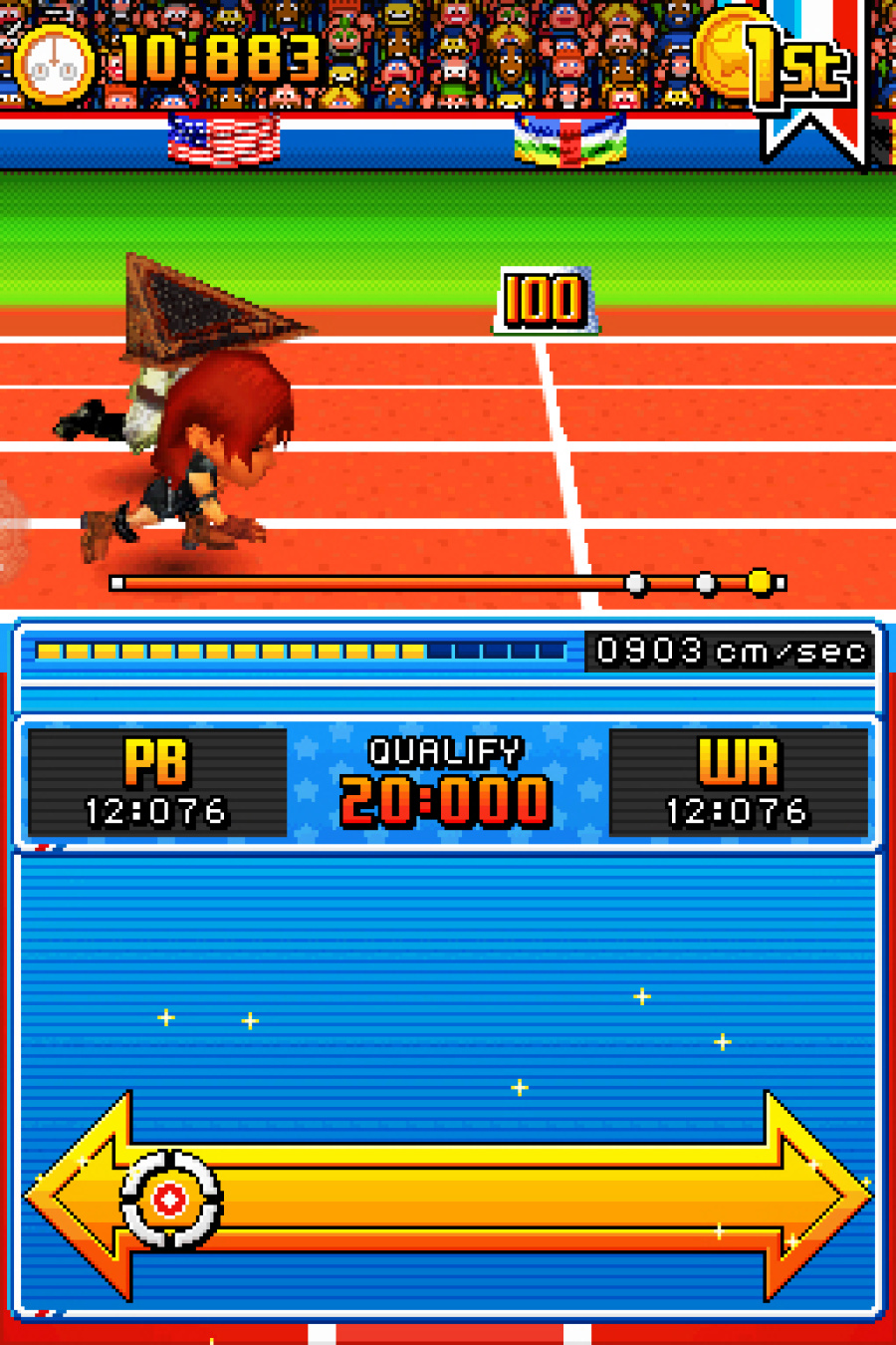 New International Track and Field Screenshot