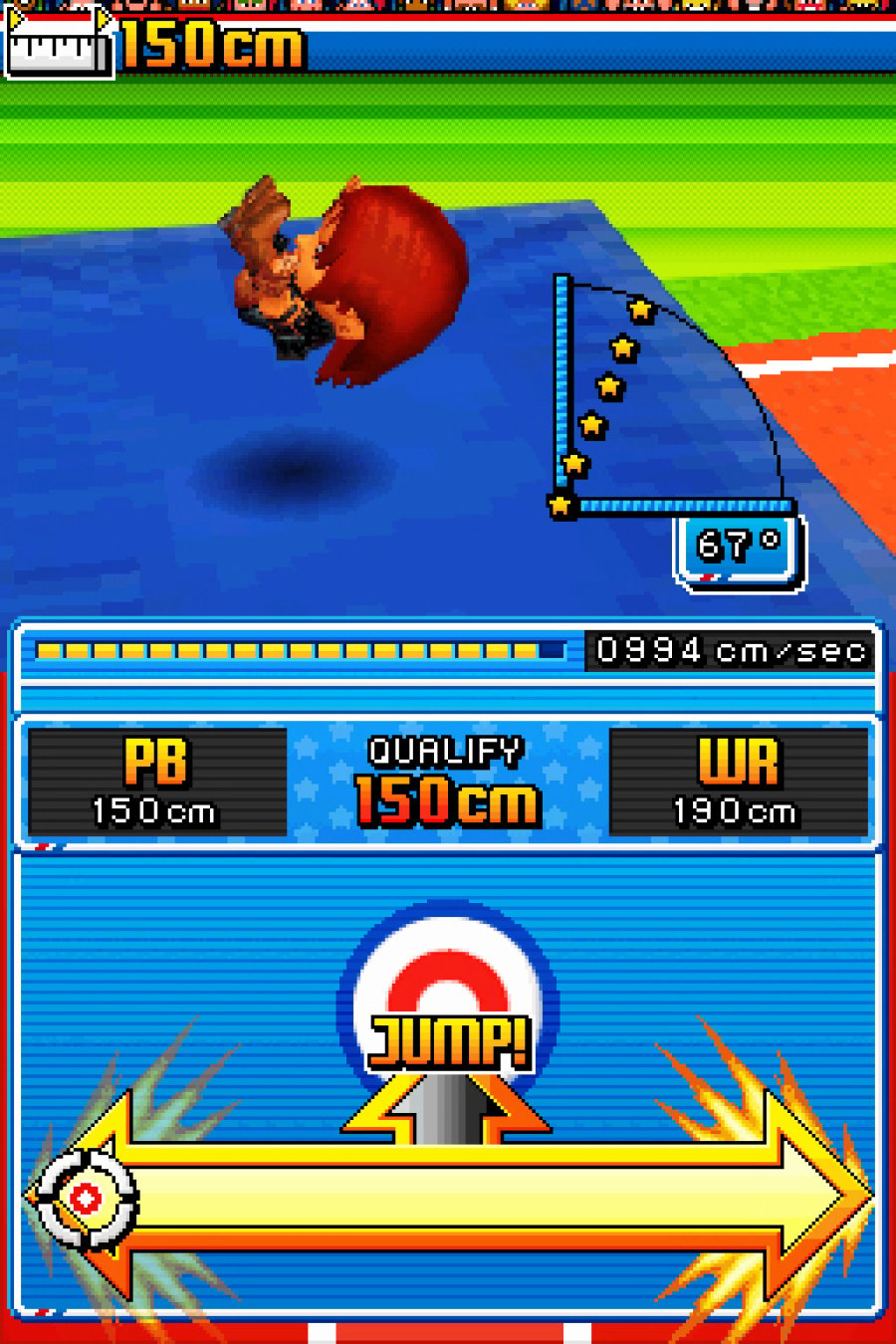 New International Track and Field Screenshot