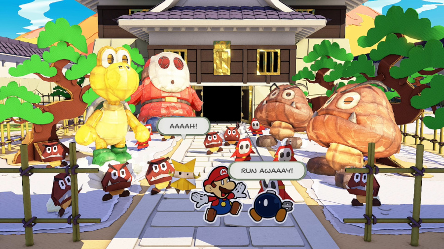 Paper Mario: The Origami King Screenshot