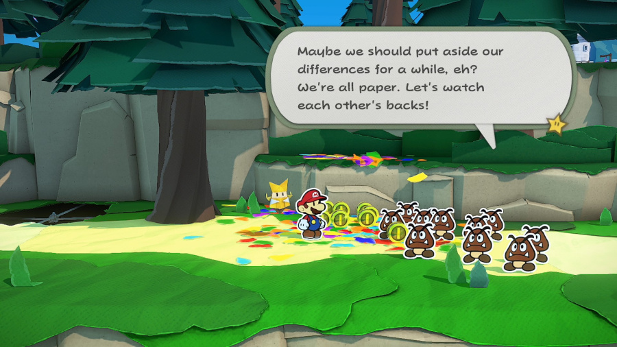 Paper Mario: The Origami King Screenshot