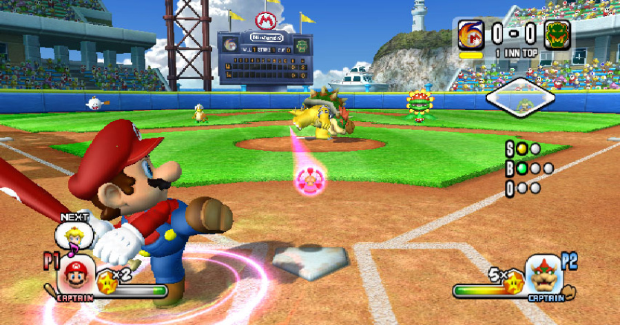 Mario Super Sluggers Screenshot