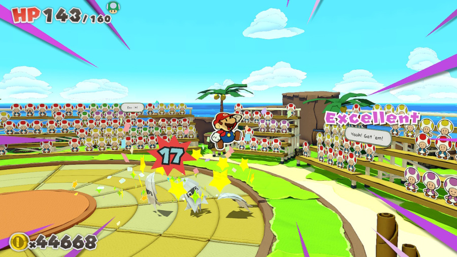 Paper Mario: The Origami King Screenshot