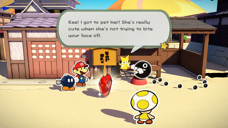 Paper Mario: The Origami King Screenshot