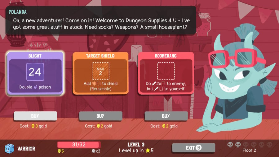 Dicey Dungeons Screenshot