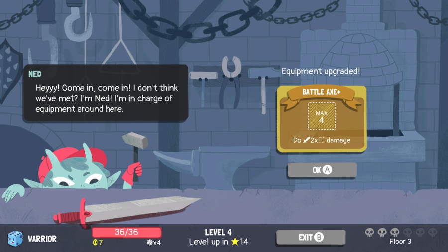 Dicey Dungeons Screenshot