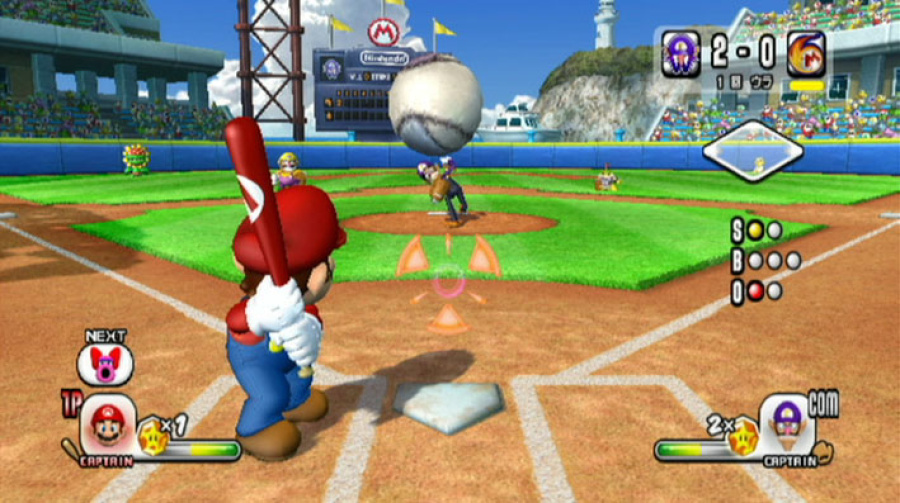 Mario Super Sluggers Screenshot