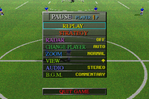Sega Worldwide Soccer '98 Screenshot