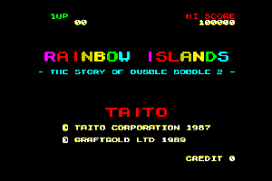 Rainbow Islands Screenshot