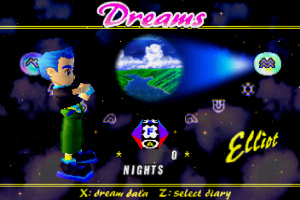 NiGHTS into Dreams Screenshot