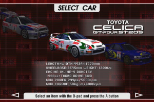 Sega Rally 2 Screenshot