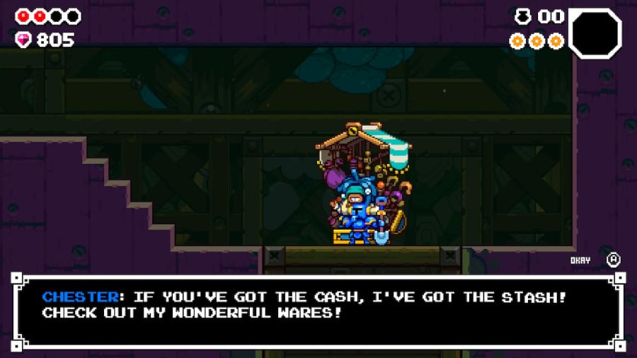 Shovel Knight Dig Screenshot