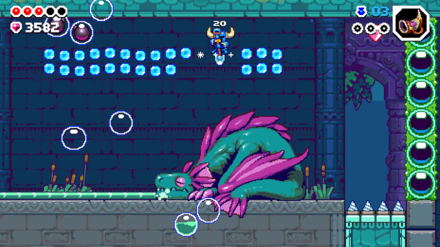 Shovel Knight Dig Screenshot