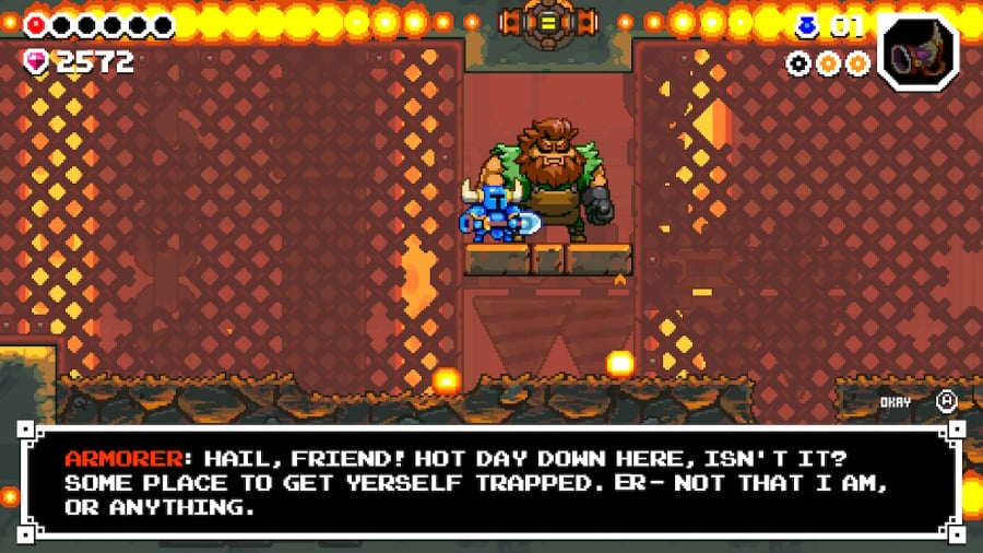 Shovel Knight Dig Screenshot