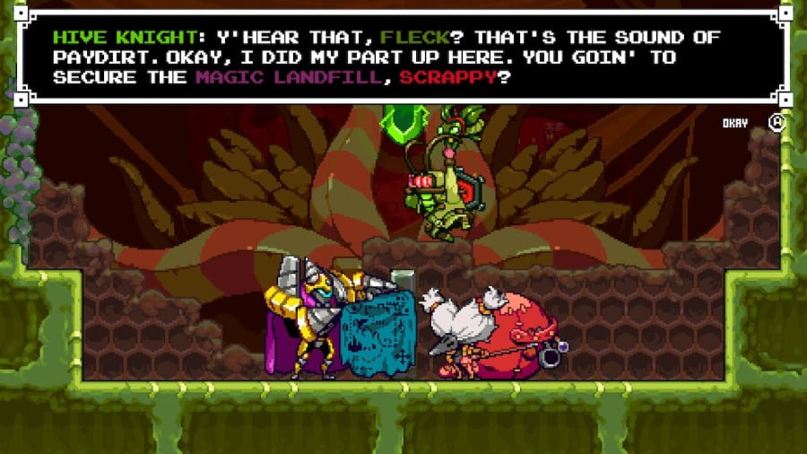 Shovel Knight Dig Screenshot