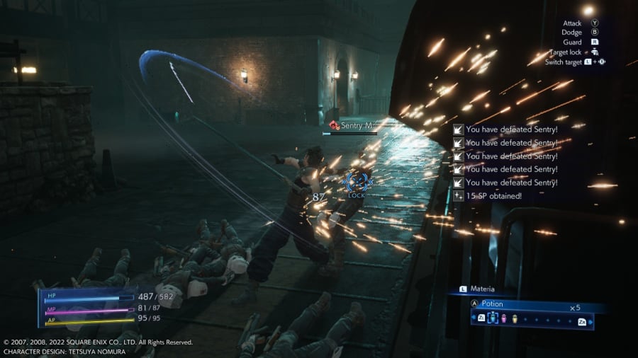 Crisis Core -Final Fantasy VII- Reunion Screenshot