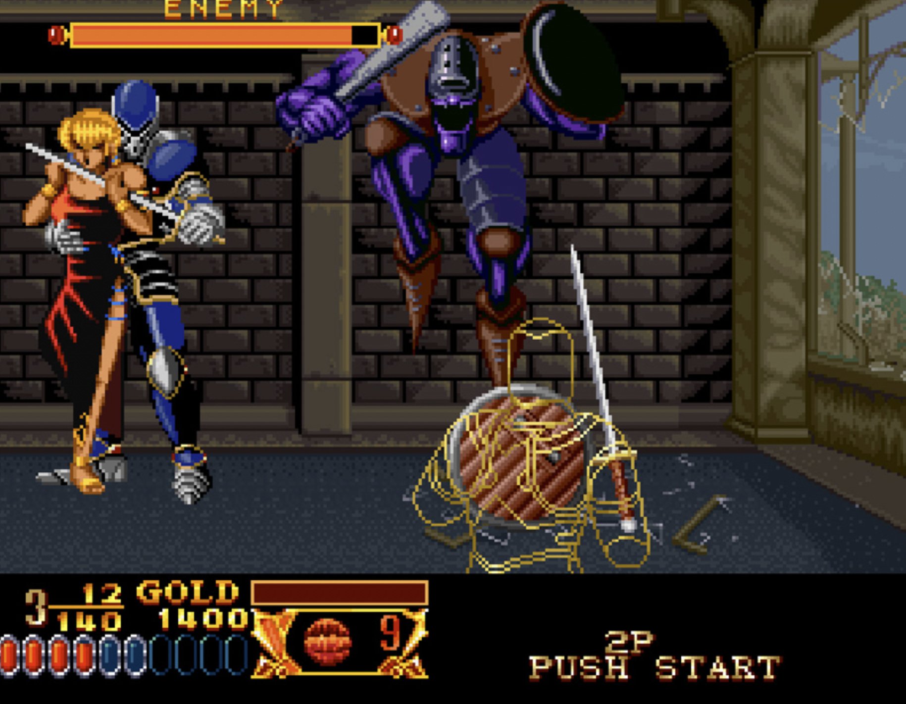 Crossed Swords II Review for the Neo Geo MVS 