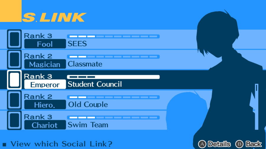 Persona 3 Portable Screenshot