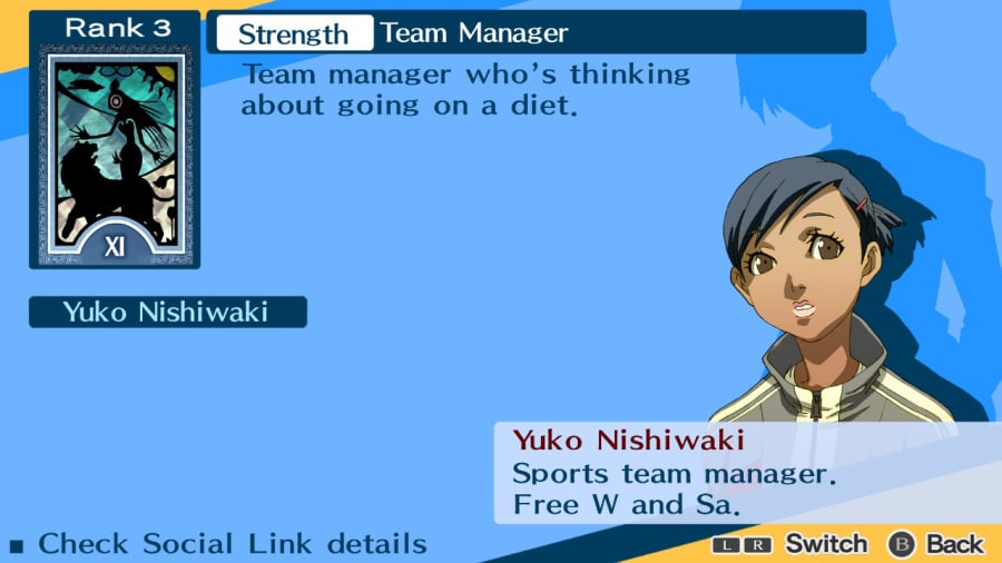 Persona 3 Portable Screenshot