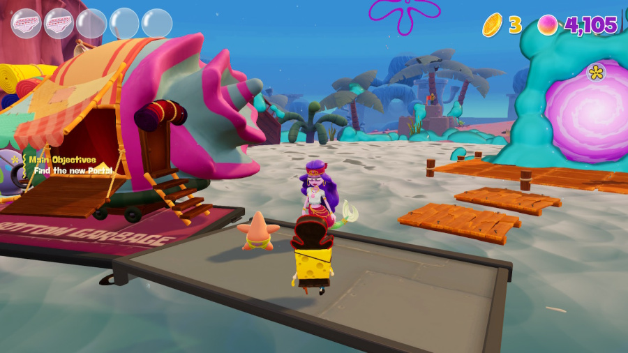 SpongeBob SquarePants: The Cosmic Shake Screenshot