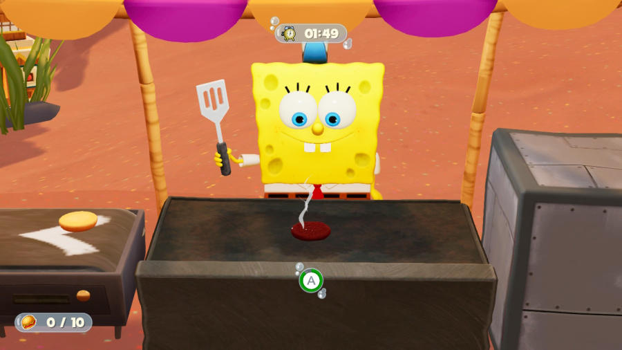 SpongeBob SquarePants: The Cosmic Shake Screenshot