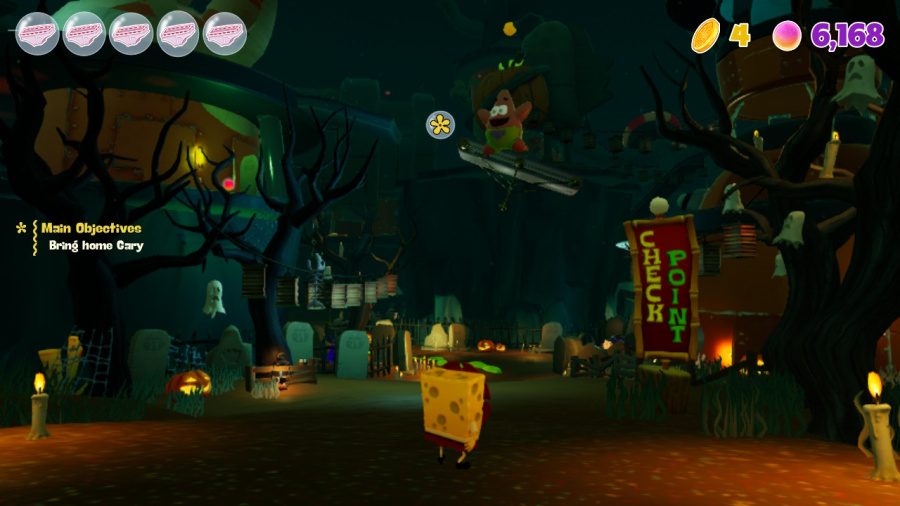 SpongeBob SquarePants: The Cosmic Shake Screenshot