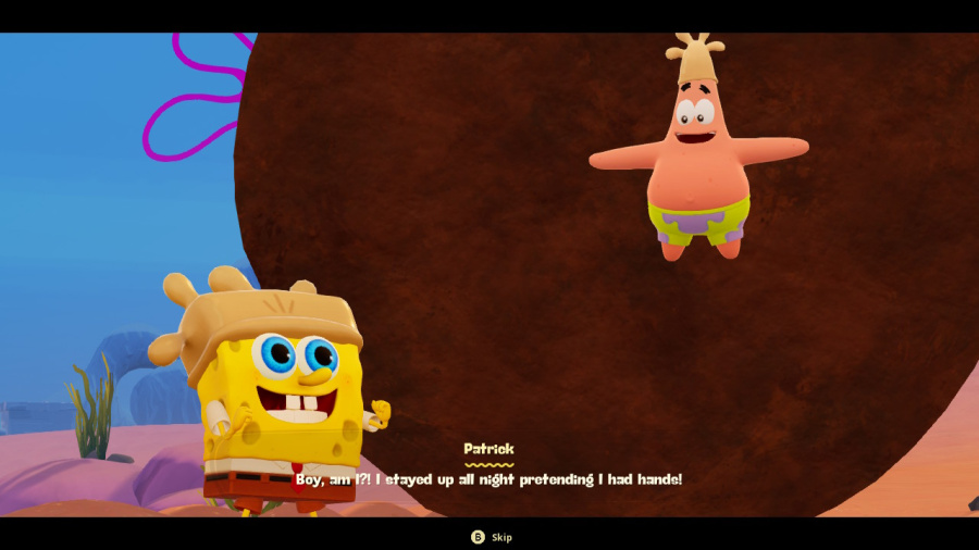 SpongeBob SquarePants: The Cosmic Shake Screenshot