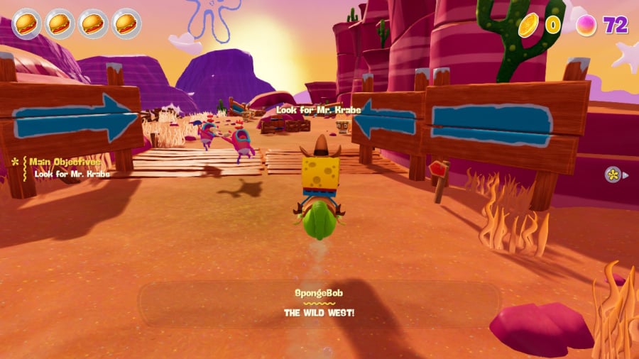 SpongeBob SquarePants: The Cosmic Shake Screenshot