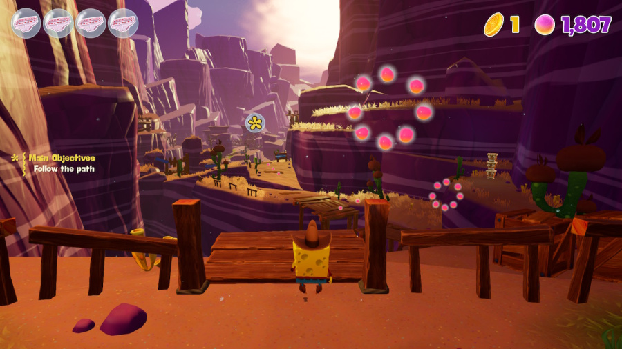 SpongeBob SquarePants: The Cosmic Shake Screenshot