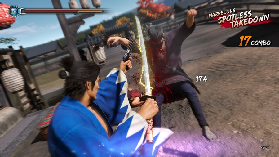 Like a Dragon: Ishin! Screenshot