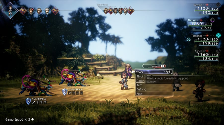 Octopath Traveler II Screenshot