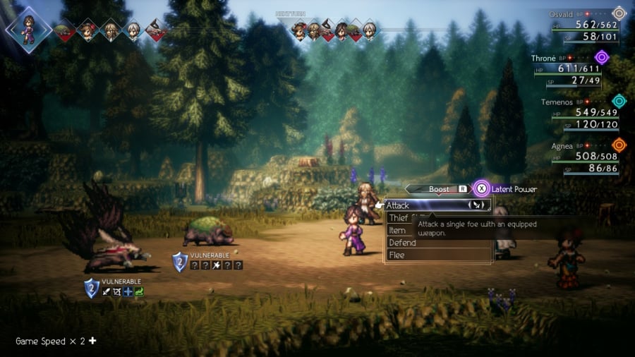 Octopath Traveler II Screenshot