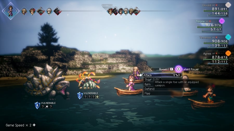 Octopath Traveler II Screenshot