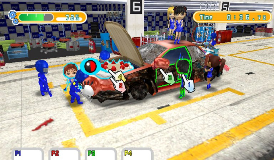 Pit Crew Panic! Screenshot