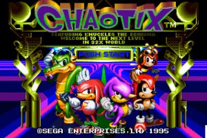 Knuckles' Chaotix Screenshot