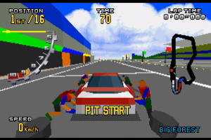 Virtua Racing Deluxe Screenshot
