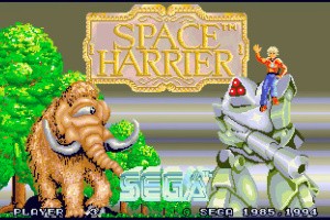 Space Harrier Screenshot