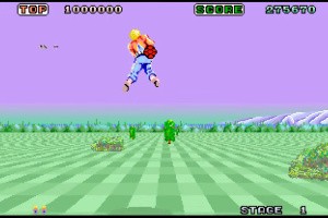 Space Harrier Screenshot