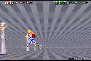 Space Harrier Screenshot