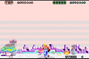Space Harrier Screenshot