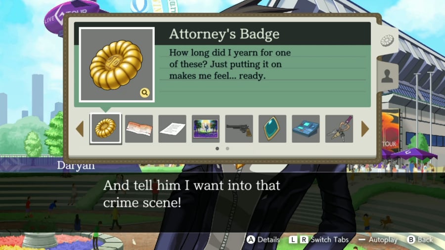 Apollo Justice: Ace Attorney Trilogy Screenshot