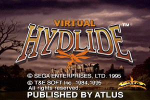 Virtual Hydlide Screenshot