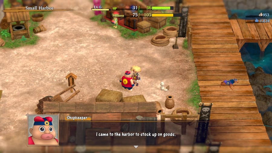 Shiren the Wanderer: The Mystery Dungeon of Serpentcoil Island Screenshot