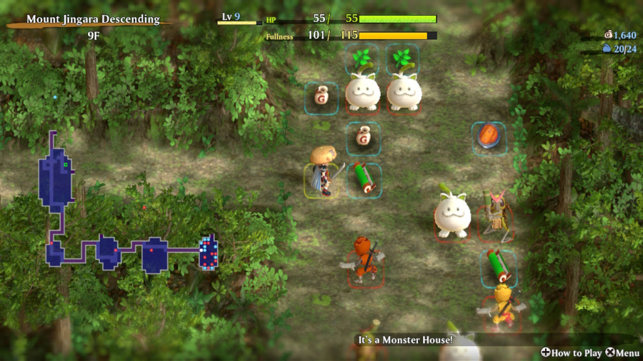 Shiren the Wanderer: The Mystery Dungeon of Serpentcoil Island Screenshot