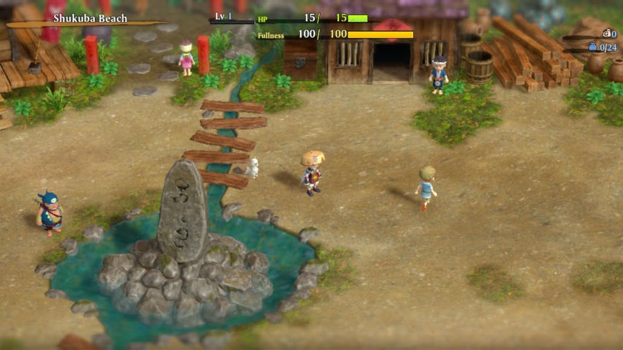 Shiren the Wanderer: The Mystery Dungeon of Serpentcoil Island Screenshot