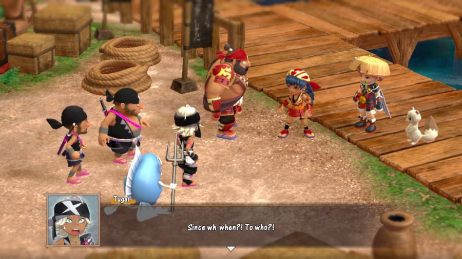 Shiren the Wanderer: The Mystery Dungeon of Serpentcoil Island Screenshot