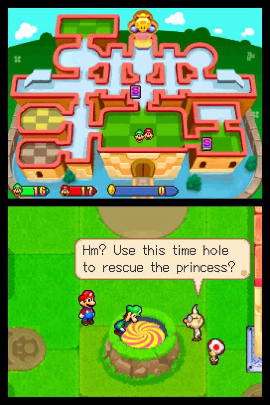 Mario & Luigi: Partners In Time Screenshot