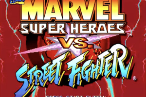 Marvel Super Heroes vs. Street Fighter Screenshot